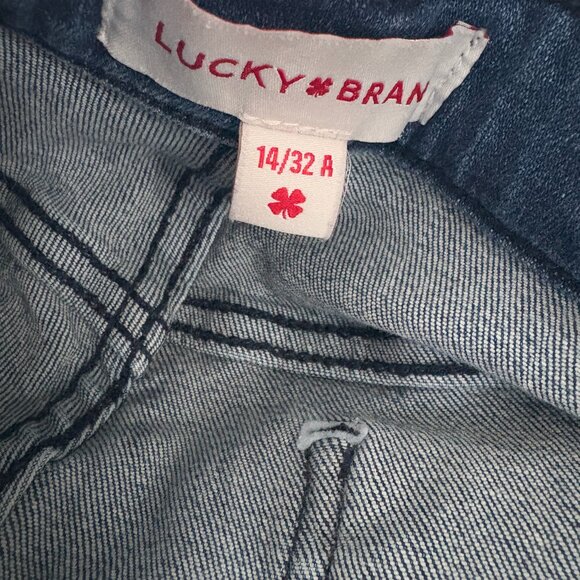 Lucky Brand Sweet Mid-Rise Straight - Picture 2 of 5